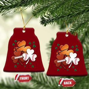 Football Basketball Baseball Shamrock Ceramic Ornament Happy St Patricks Day Sport Lover TS02 Print Your Wear