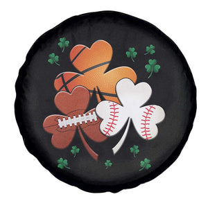 Football Basketball Baseball Shamrock Spare Tire Cover Happy St Patricks Day Sport Lover TS02 Print Your Wear