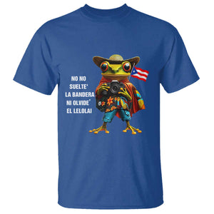 Puerto Rico Coqui' T Shirt Debí Tirar Más Fotos TS02 Royal Blue Print Your Wear