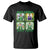 Funny St Patrick's Day Trump T Shirt Make America Lucky Again Shamrock Retro TS02 Black Print Your Wear