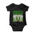 Funny St Patrick's Day Trump Baby Onesie Daddy's Home White House TS02 Black Print Your Wear