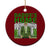 Funny St Patrick's Day Trump Ceramic Ornament Daddy's Home White House TS02 1pc Red Print Your Wear