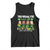 Labor and Delivery Nurse St Patrick's Day Tank Top Delivering The Cutest Little Lucky Charms TS02 Black Print Your Wear