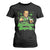Funny St Patrick's Day Trump T Shirt For Women Let The Shenanigans Begin TS02 Black Print Your Wear