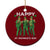Funny St Patrick's Day Trump Ceramic Ornament Dancing Saint Patrick TS02 1pc Red Print Your Wear