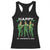 Funny St Patrick's Day Trump Racerback Tank Top Dancing Saint Patrick TS02 Black Print Your Wear