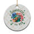 Funny St Patrick's Day Trump Ceramic Ornament Shamrockin in The USA Funny TS02 1pc Christmas Plaid Print Your Wear