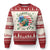 Funny St Patrick's Day Trump Knit Sweatshirt Shamrockin in The USA Funny TS02 Red Print Your Wear