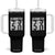 Oldometer 50 Birthday Tumbler With Handle Funny Vintage Aged to Perfection TS02 One Size: 40 oz Black Print Your Wear