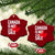 Canada Is Not For Sale Ceramic Ornament Distressed Vintage Canadian Maple Leaf TS02 Print Your Wear