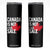 Canada Is Not For Sale Skinny Tumbler Distressed Vintage Canadian Maple Leaf TS02 Black Print Your Wear