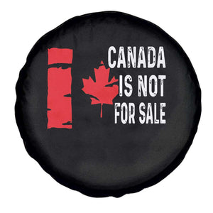 Canada Is Not For Sale Spare Tire Cover Maple Leaf Candadian Flag Distressed TS02 Print Your Wear