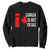 Canada Is Not For Sale Sweatshirt Maple Leaf Candadian Flag Distressed TS02 Black Print Your Wear