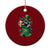Funny St.Patrick's Day Raccoon Ceramic Ornament Patrick Drinking Irish TS02 1pc Red Print Your Wear