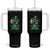 Funny St.Patrick's Day Raccoon Tumbler With Handle Patrick Drinking Irish TS02 One Size: 40 oz Black Print Your Wear