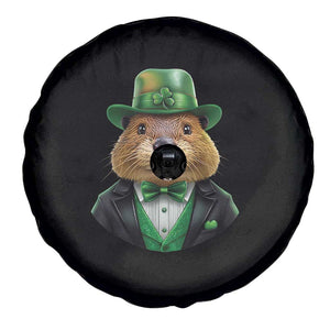 Funny Groundhog Leprechaun Spare Tire Cover Woodchuck Happy St Patrick's Day TS02 Print Your Wear