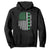 American Shamrock Flag Hoodie Lucky St Patricks Day TS02 Black Print Your Wear