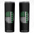 American Shamrock Flag Skinny Tumbler Lucky St Patricks Day TS02 Black Print Your Wear