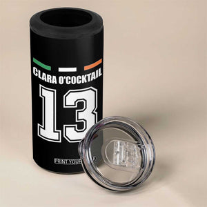 Funny Clara O'cocktail 13 4 in 1 Can Cooler Tumbler Irish Name Ireland Party St. Patricks Day Drinking Pub TS02 Print Your Wear