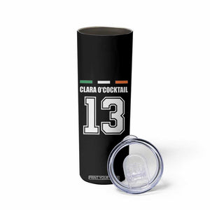 Funny Clara O'cocktail 13 Skinny Tumbler Irish Name Ireland Party St. Patricks Day Drinking Pub TS02 Print Your Wear