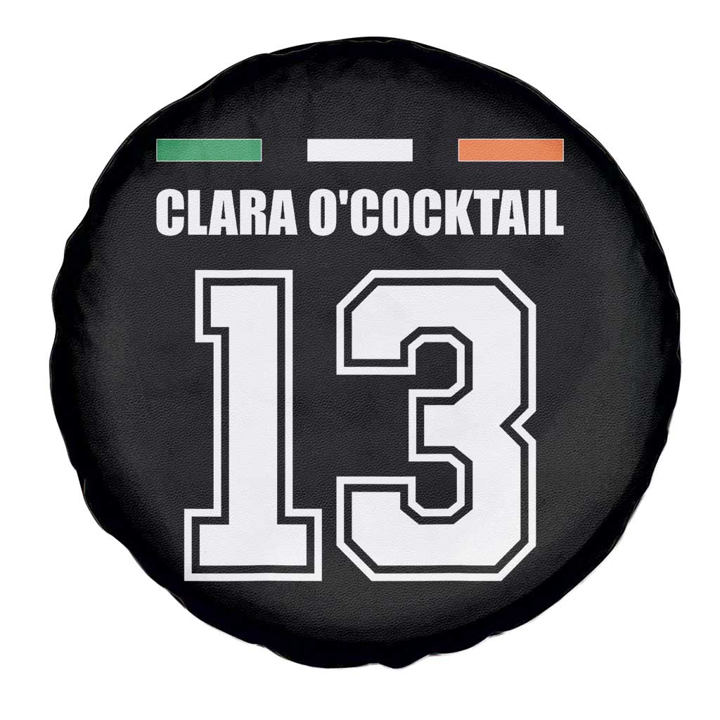 Funny Clara O'cocktail 13 Spare Tire Cover Irish Name Ireland Party St. Patricks Day Drinking Pub TS02 Print Your Wear