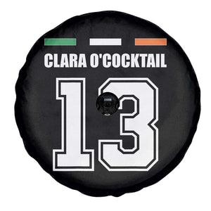 Funny Clara O'cocktail 13 Spare Tire Cover Irish Name Ireland Party St. Patricks Day Drinking Pub TS02 Print Your Wear