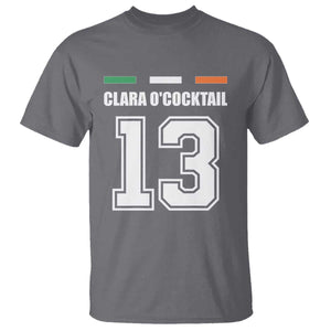 Funny Clara O'cocktail 13 T Shirt Irish Name Ireland Party St. Patricks Day Drinking Pub TS02 Charcoal Print Your Wear