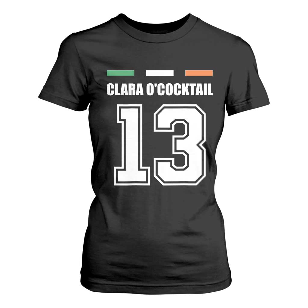 Funny Clara O'cocktail 13 T Shirt For Women Irish Name Ireland Party St. Patricks Day Drinking Pub TS02 Black Print Your Wear