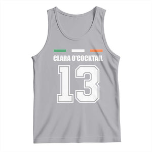 Funny Clara O'cocktail 13 Tank Top Irish Name Ireland Party St. Patricks Day Drinking Pub TS02 Athletic Heather Print Your Wear