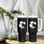 St Patricks Day Dinosaur Rex Tumbler With Handle Dino in Lucky Shamrock TS02 Print Your Wear