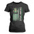 Funny St Patrick's Day Trump 2025 T Shirt For Women Beer Drinking Day American Flag Vintage TS02 Black Print Your Wear