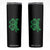 Funny St Patrick's Day Trump 45 47 Skinny Tumbler US President Lucky Shamrock TS02 Black Print Your Wear