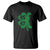 Funny St Patrick's Day Trump 45 47 T Shirt US President Lucky Shamrock TS02 Black Print Your Wear
