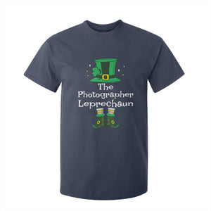 The Photographer Leprechaun Matching Group T Shirt For Kid Festive St Patricks Day Squad Photographers TS02 Navy Print Your Wear