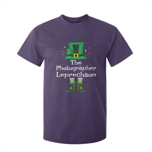 The Photographer Leprechaun Matching Group T Shirt For Kid Festive St Patricks Day Squad Photographers TS02 Purple Print Your Wear