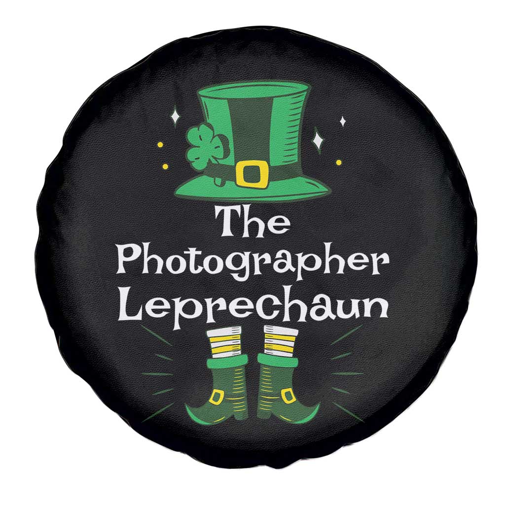 The Photographer Leprechaun Matching Group Spare Tire Cover Festive St Patricks Day Squad Photographers TS02 Print Your Wear