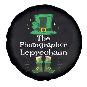 The Photographer Leprechaun Matching Group Spare Tire Cover Festive St Patricks Day Squad Photographers TS02 Print Your Wear