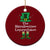 The Hairdresser Leprechaun Matching Group Ceramic Ornament Festive St Patricks Day Squad Hairdressers TS02 1pc Red Print Your Wear