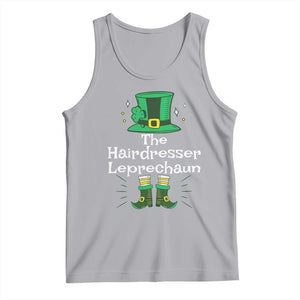 The Hairdresser Leprechaun Matching Group Tank Top Festive St Patricks Day Squad Hairdressers TS02 Athletic Heather Print Your Wear
