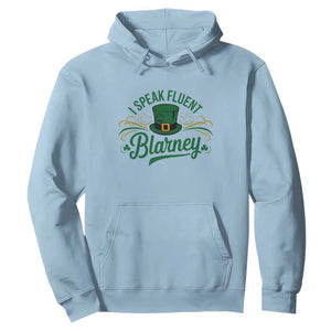 I Speak The Blarney Hoodie Funny Irish St. Patricks Day TS02 Light Blue Print Your Wear