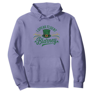I Speak The Blarney Hoodie Funny Irish St. Patricks Day TS02 Violet Print Your Wear