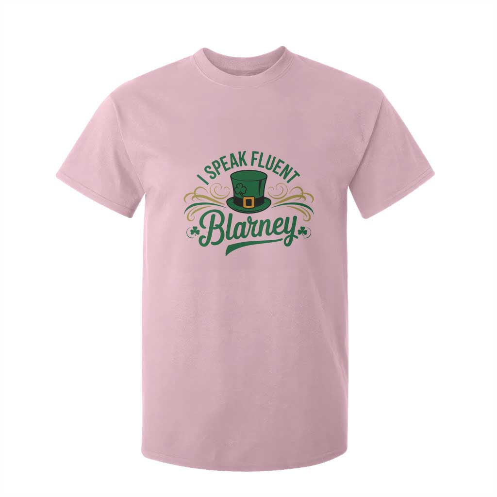 I Speak The Blarney T Shirt For Kid Funny Irish St. Patricks Day TS02 Light Pink Print Your Wear