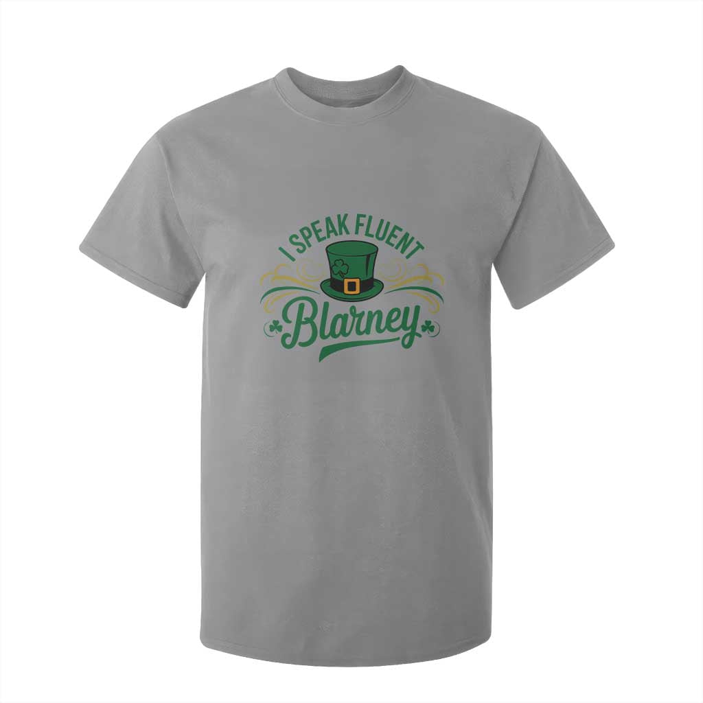I Speak The Blarney T Shirt For Kid Funny Irish St. Patricks Day TS02 Sport Gray Print Your Wear