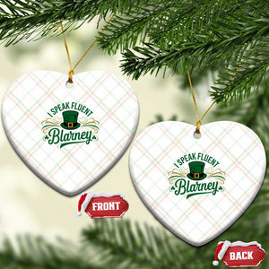 I Speak The Blarney Ceramic Ornament Funny Irish St. Patricks Day TS02 Print Your Wear