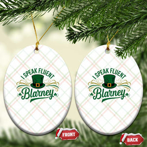 I Speak The Blarney Ceramic Ornament Funny Irish St. Patricks Day TS02 Print Your Wear