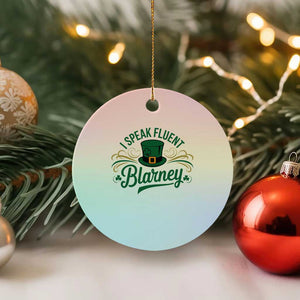 I Speak The Blarney Ceramic Ornament Funny Irish St. Patricks Day TS02 1pc Pastel Print Your Wear