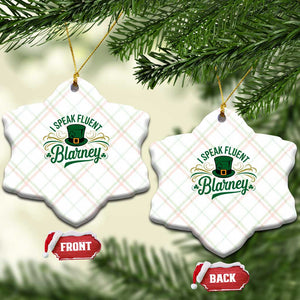 I Speak The Blarney Ceramic Ornament Funny Irish St. Patricks Day TS02 Print Your Wear