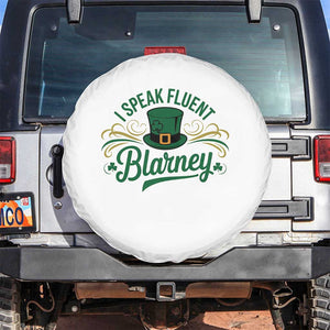 I Speak The Blarney Spare Tire Cover Funny Irish St. Patricks Day TS02 No hole White Print Your Wear