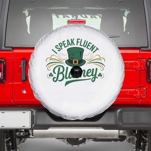 I Speak The Blarney Spare Tire Cover Funny Irish St. Patricks Day TS02 White Print Your Wear