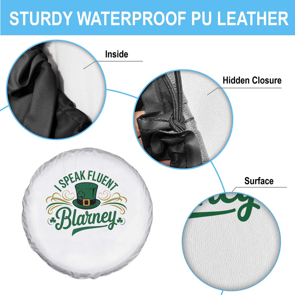 I Speak The Blarney Spare Tire Cover Funny Irish St. Patricks Day TS02 Print Your Wear
